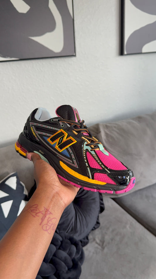 Sneakers NB - Pink blue yellow