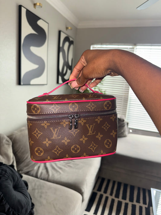 Pink Vanity Bag