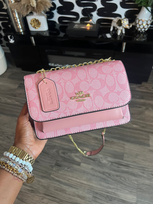 Pink and Gold bag